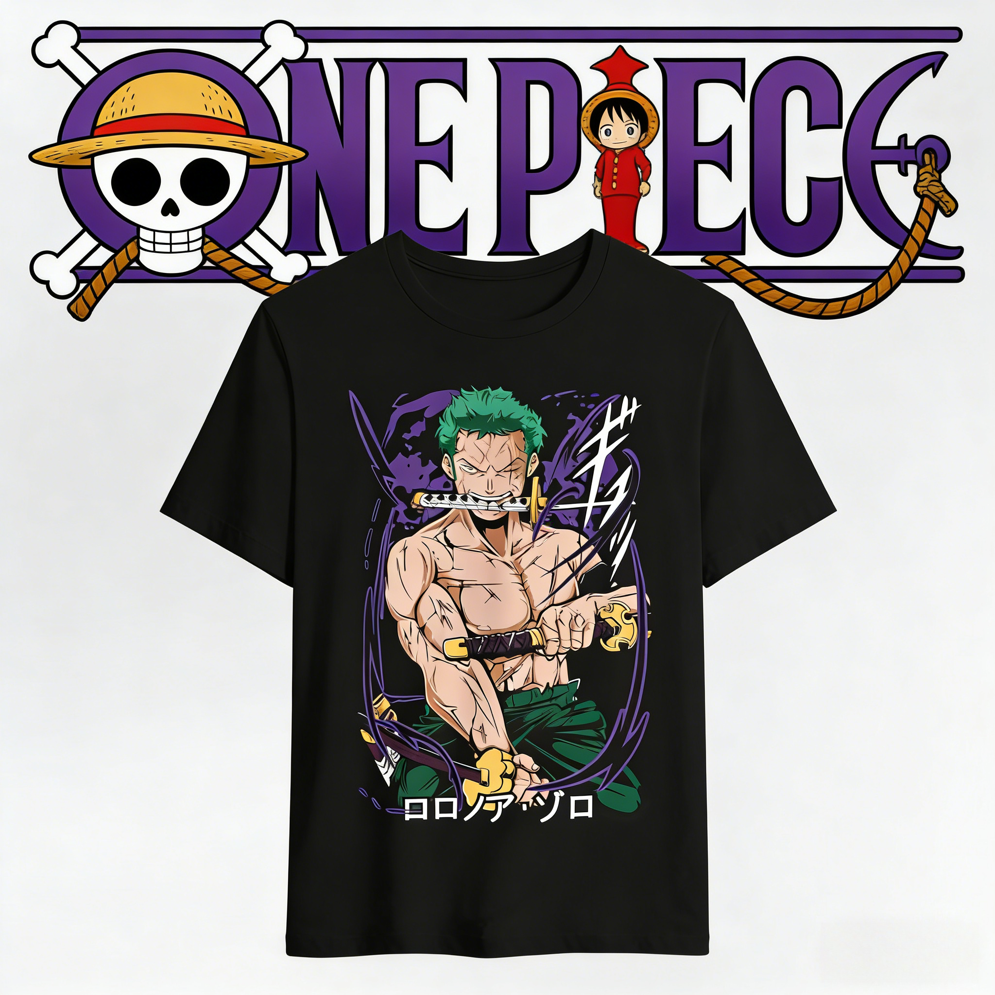 Zoro Anime Merchandise - 2026 Summer One Piece Roronoa Zoro