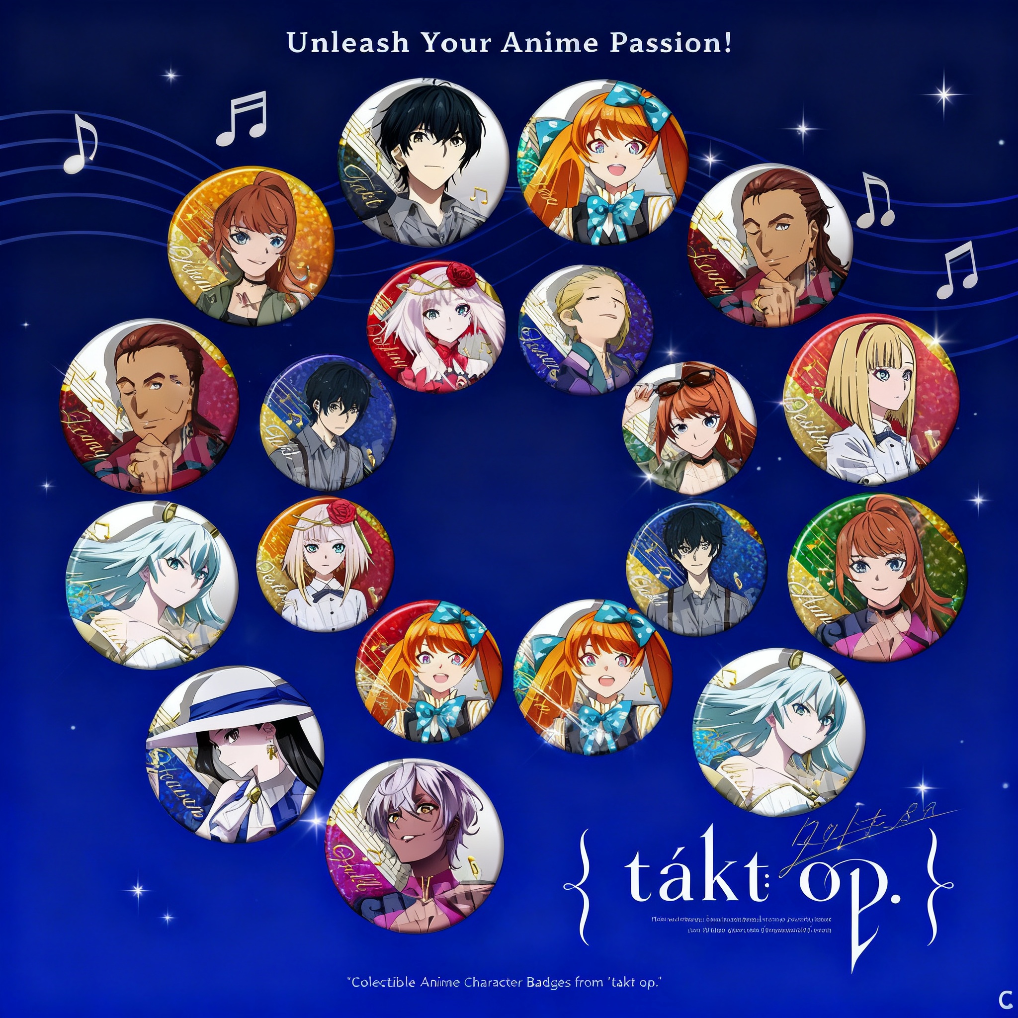 Fate Anime Merchandise - Anime Cosplay Badge Anna Takuto Fate