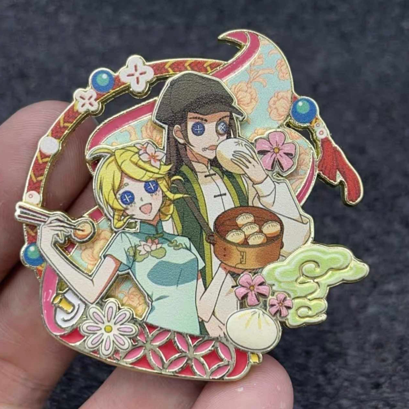 Anime Merchandise Women - Identity V Metal Enamel Pin Set