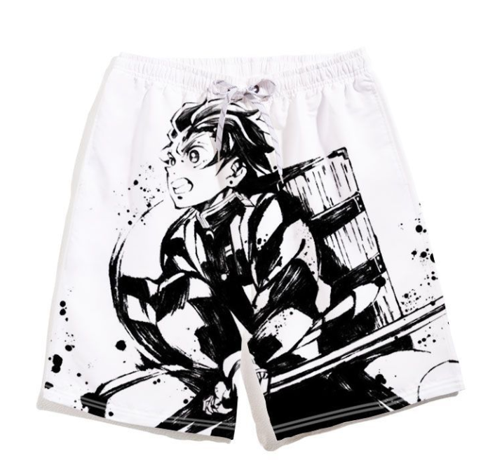 Anime Merchandise Women - Demon Slayer Shorts for Men and