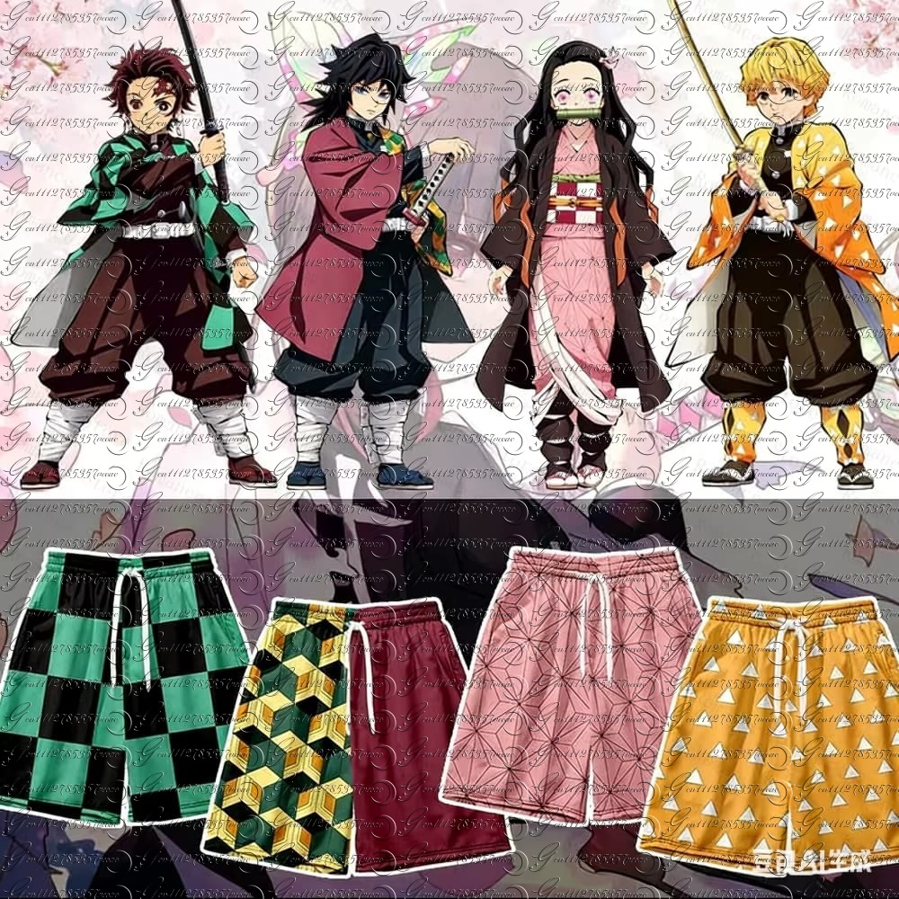 2026 New Demon Slayer Shorts f - Anime Merchandise Women recensione e prezzo