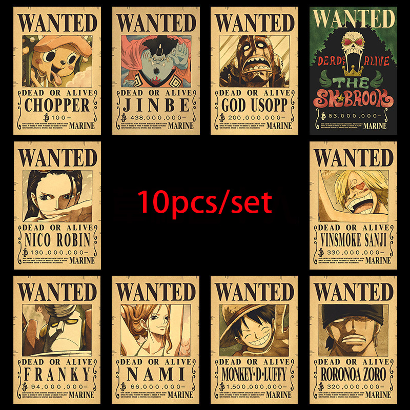10pcs Anime One Piece Luffy 3  - Zoro Anime Merchandise recensione e prezzo