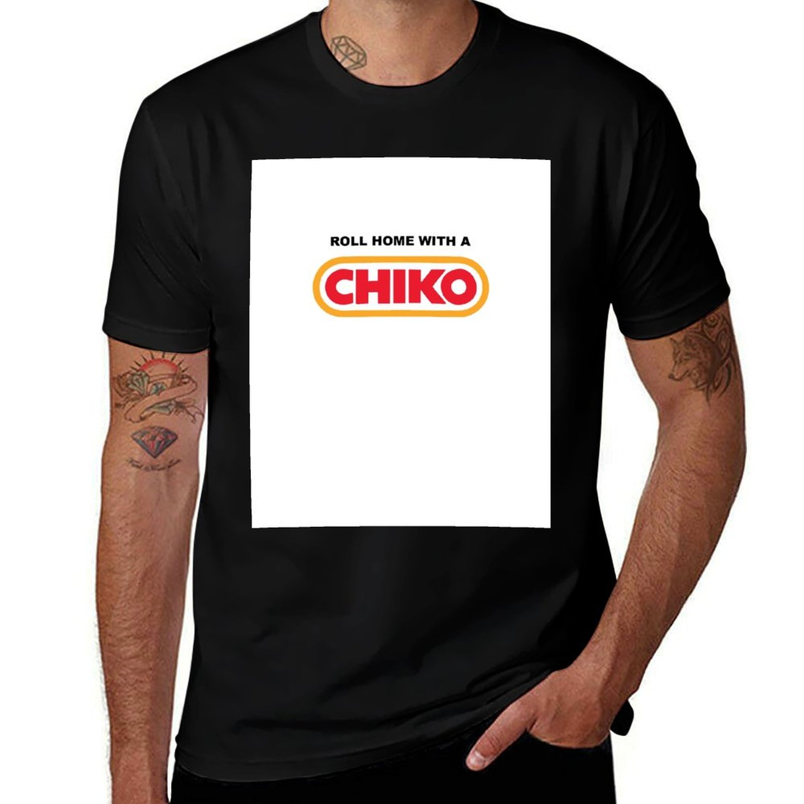 Chiko Roll Logo Merchandise T- - Anime Merchandise Logo recensione e prezzo