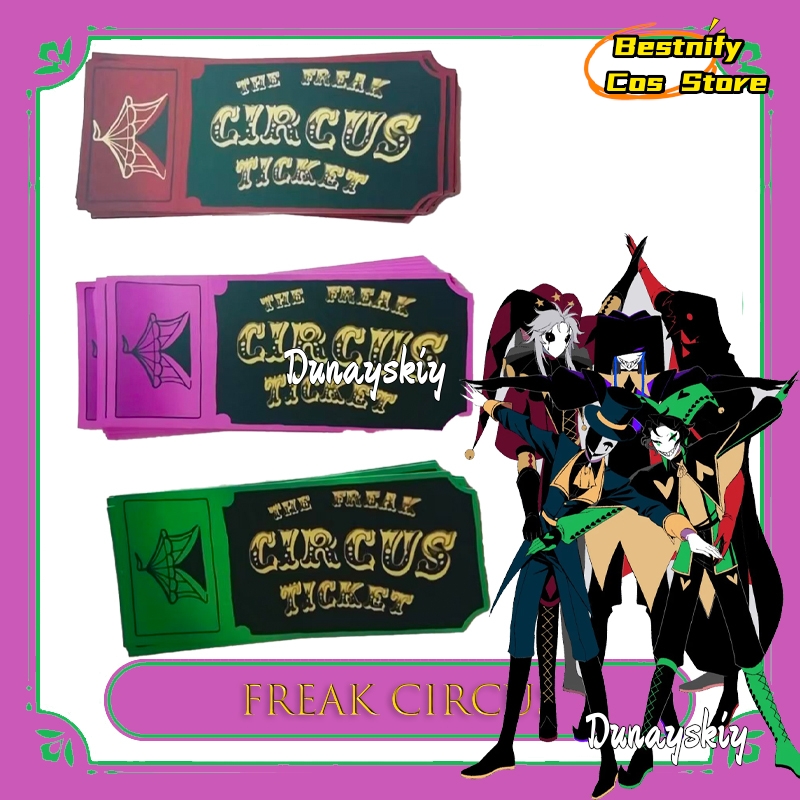 BFreak Circus Ticket Card Red  - Anime Merchandise Women recensione e prezzo