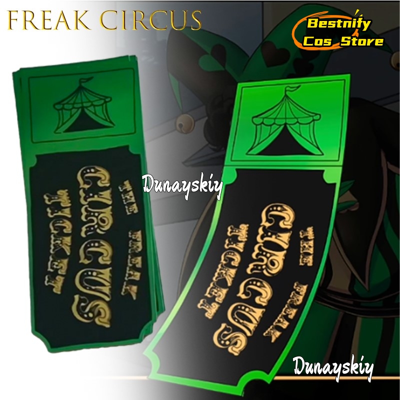 BFreak Circus Ticket Card Red  - Anime Merchandise Women recensione e prezzo