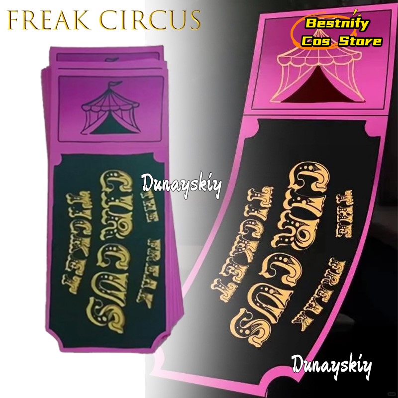 BFreak Circus Ticket Card Red  - Anime Merchandise Women recensione e prezzo