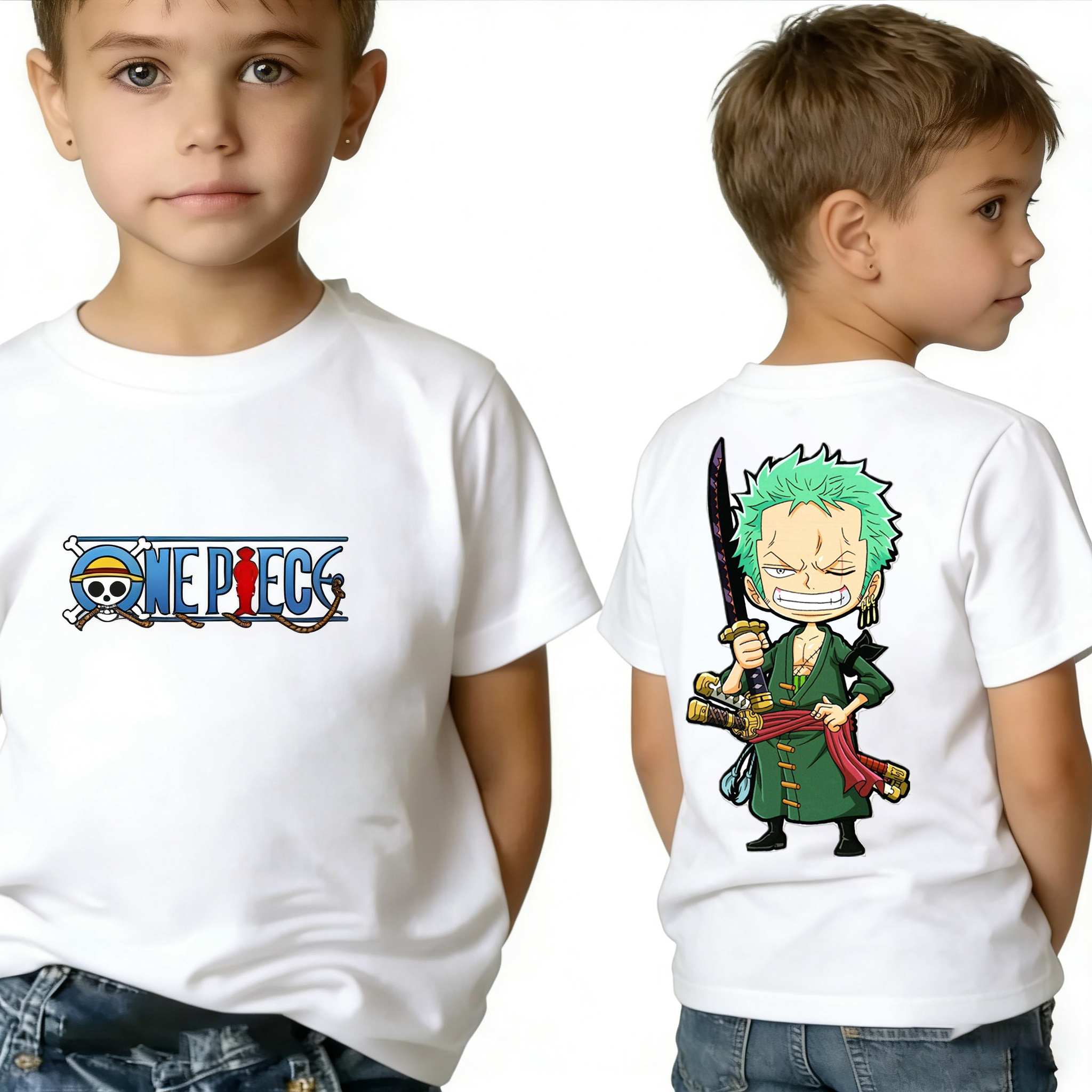 One Piece Boy's Girl's T Shirt - Zoro Anime Merchandise recensione e prezzo
