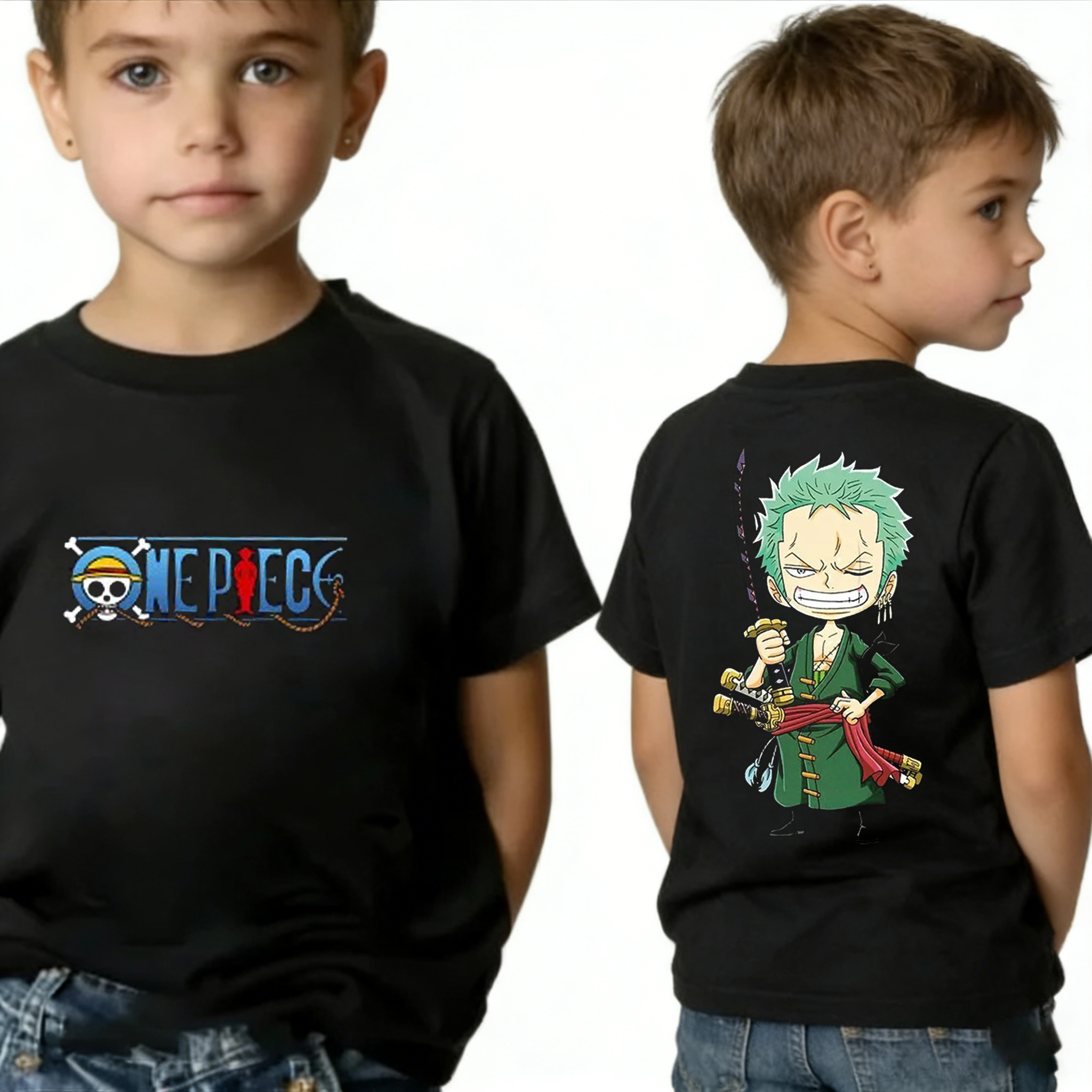 One Piece Boy's Girl's T Shirt - Zoro Anime Merchandise recensione e prezzo