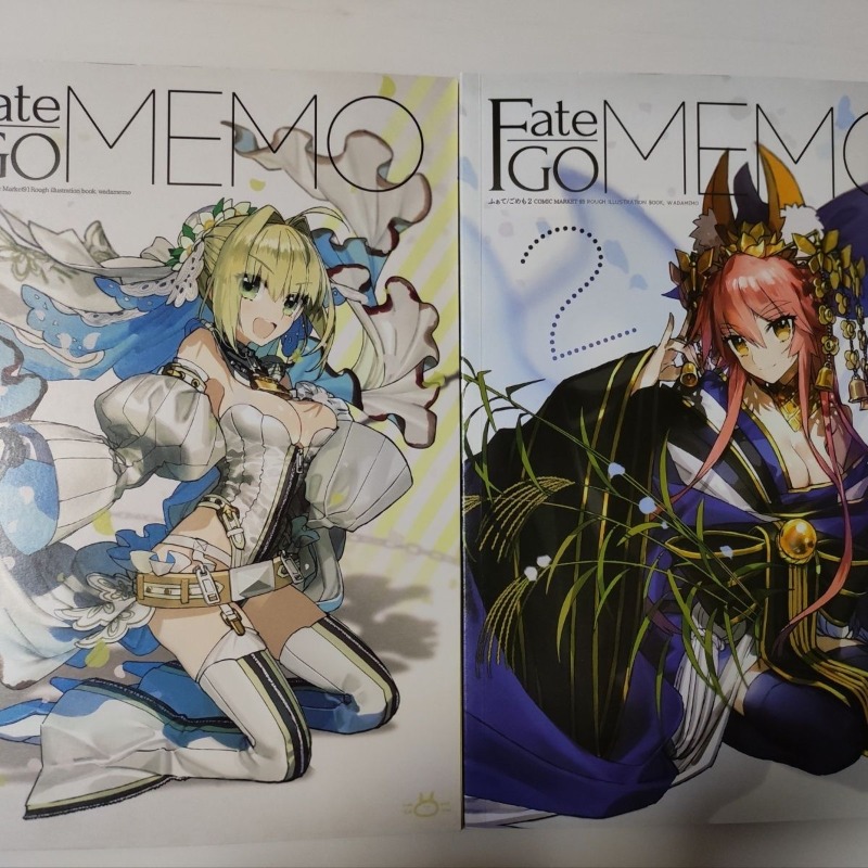 2 books Fate GO MEMO 1 2 Art B - Fate Anime Merchandise recensione e prezzo