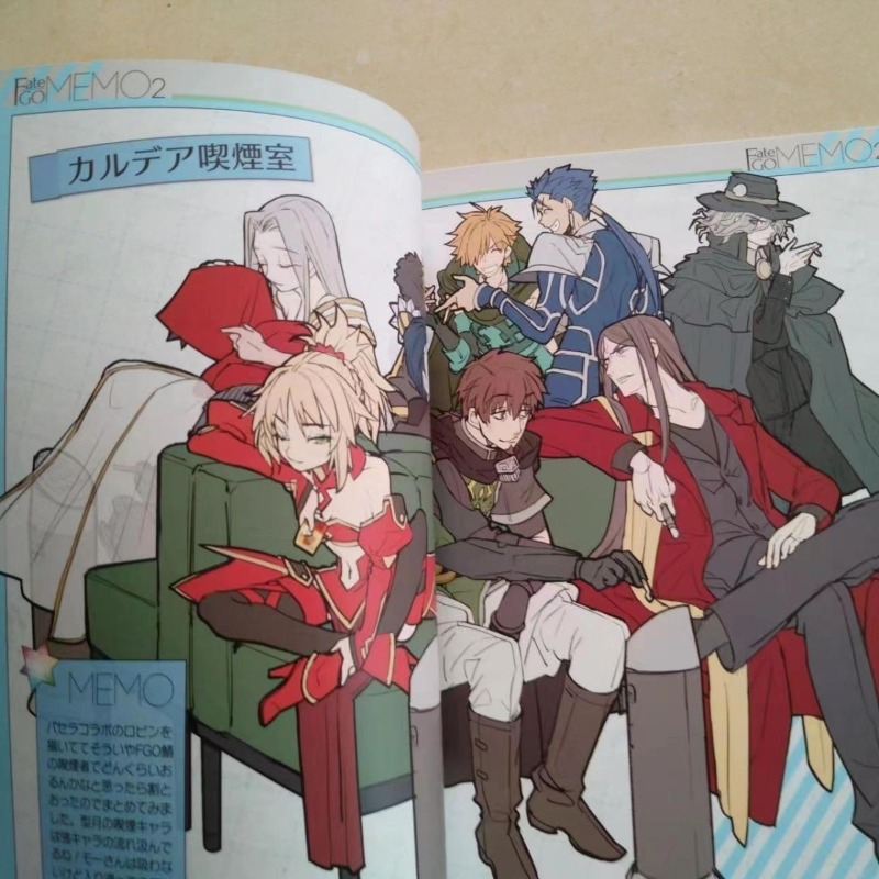 2 books Fate GO MEMO 1 2 Art B - Fate Anime Merchandise recensione e prezzo