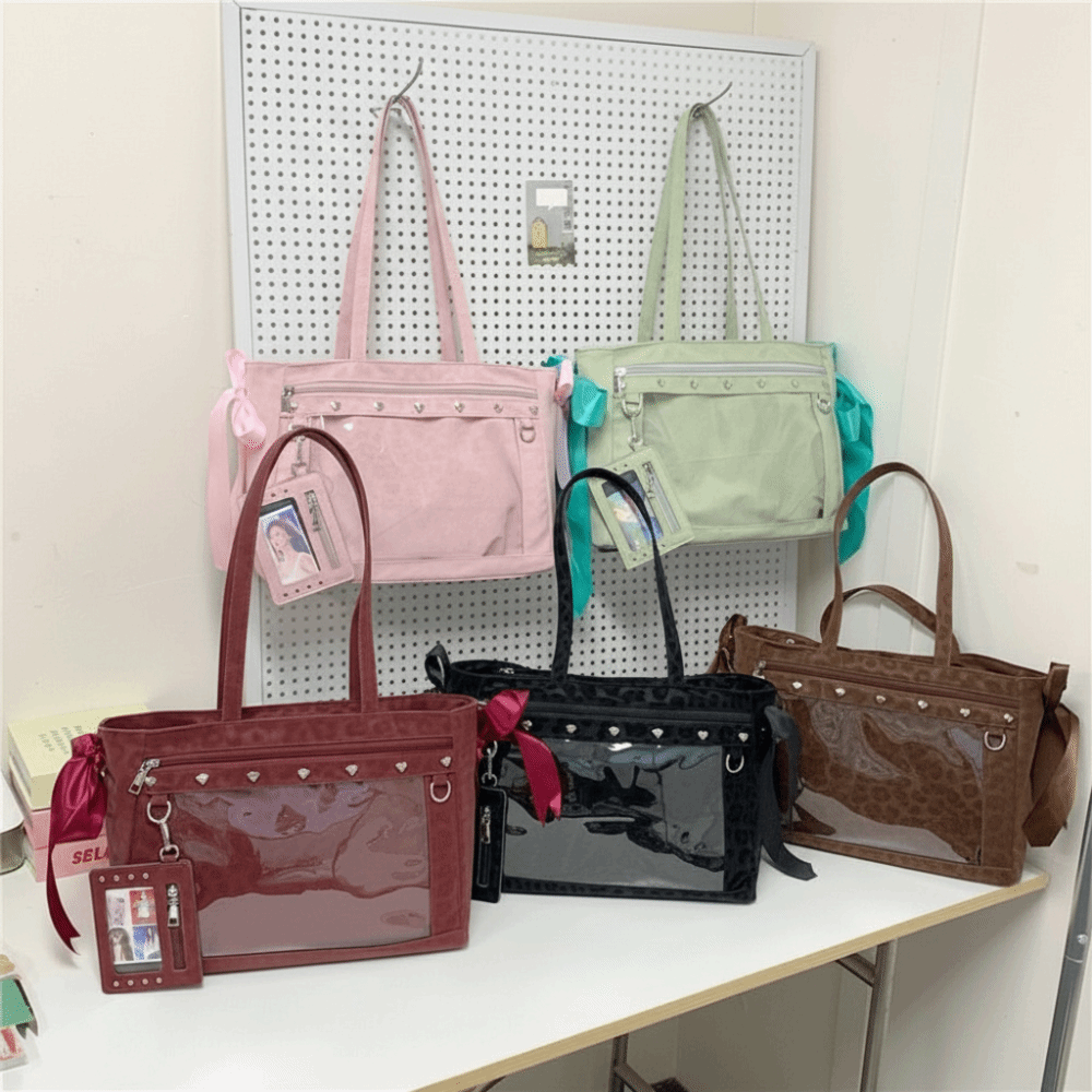 Harajuku Bow Rivet Itabag Y2K  - Anime Merchandise Women recensione e prezzo