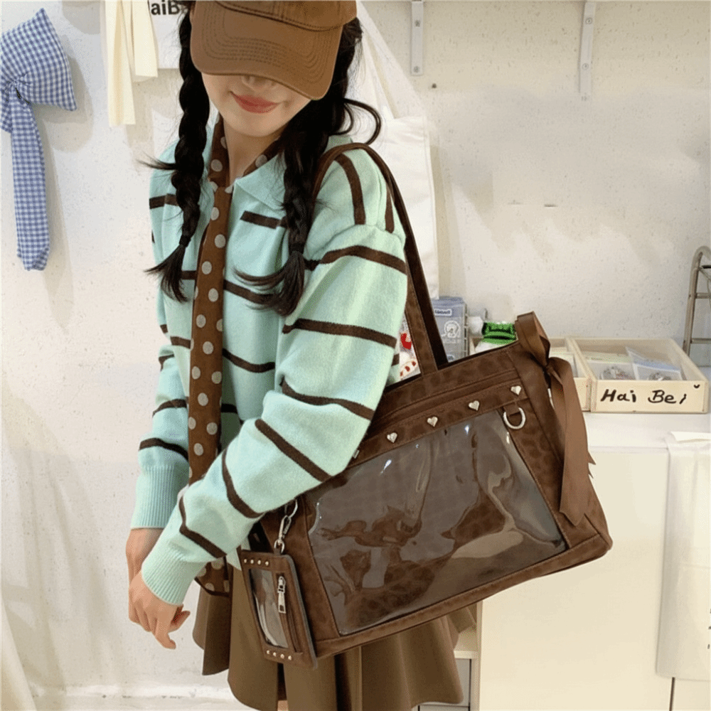 Harajuku Bow Rivet Itabag Y2K  - Anime Merchandise Women recensione e prezzo