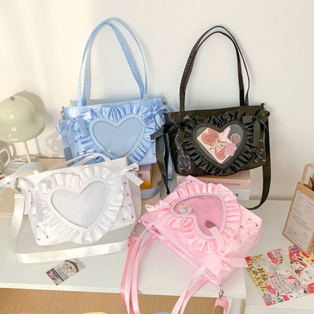 Casual Lace-up Heart Itabag PU - Anime Merchandise Women recensione e prezzo