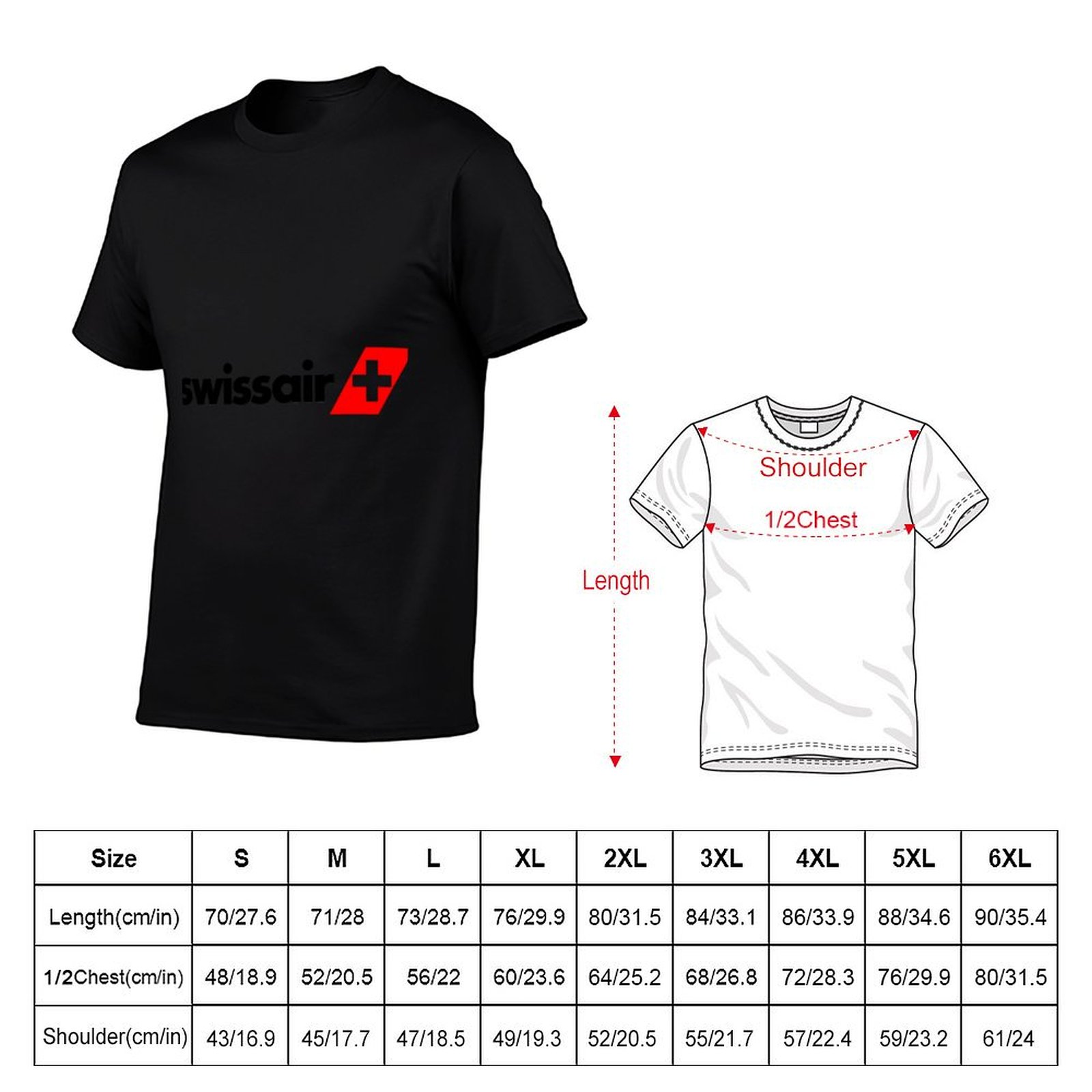 swissair-logo Merchandise T-Sh - Anime Merchandise Logo recensione e prezzo