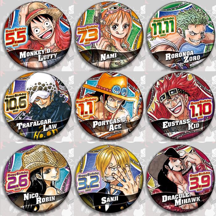 One Piece Anime Badge Pin Set  - Zoro Anime Merchandise recensione e prezzo